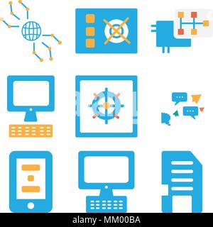 sd card icon simple flat vector symbol outline collection set logo ...
