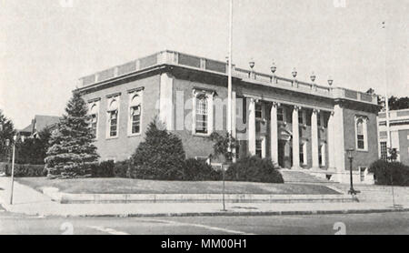 Lucius Beebe Memorial Library. Wakefield. 1925 Stock Photo