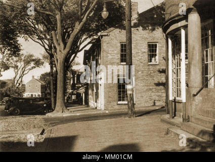 Main Street Square. Nantucket. 1939 Stock Photo