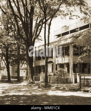 Macy House. Main Street. Nantucket. 1939 Stock Photo