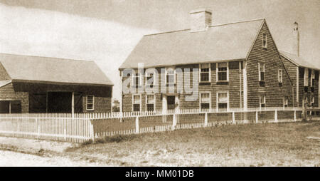 Upper Main Street. Nantucket. 1939 Stock Photo