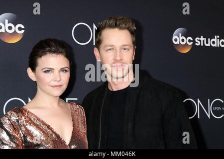 West Hollywood, CA. 8th May, 2018. Ginnifer Goodwin, Josh Dallas at arrivals for ONCE UPON A TIME Series Finale, The London, West Hollywood, CA May 8, 2018. Credit: Priscilla Grant/Everett Collection/Alamy Live News Stock Photo