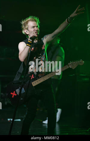 Fort Lauderdale FL, USA. 08th May, 2018. Sum 41 performs at Revolution on May 8, 2018 in Fort Lauderdale, Florida. Credit: Mpi04/Media Punch/Alamy Live News Stock Photo