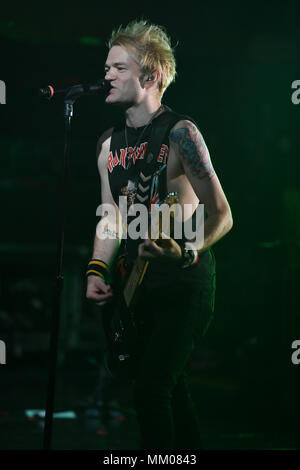 Fort Lauderdale FL, USA. 08th May, 2018. Sum 41 performs at Revolution on May 8, 2018 in Fort Lauderdale, Florida. Credit: Mpi04/Media Punch/Alamy Live News Stock Photo