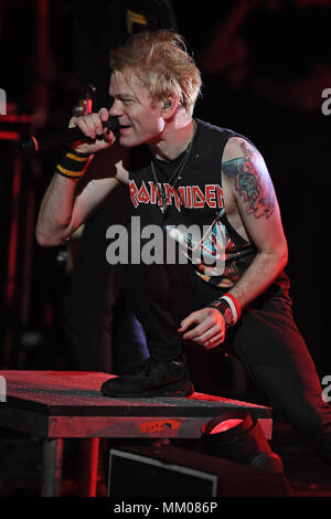 Fort Lauderdale FL, USA. 08th May, 2018. Sum 41 performs at Revolution on May 8, 2018 in Fort Lauderdale, Florida. Credit: Mpi04/Media Punch/Alamy Live News Stock Photo