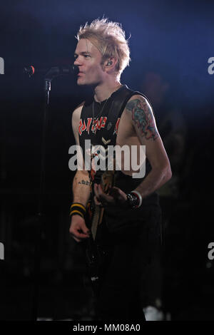 Fort Lauderdale FL, USA. 08th May, 2018. Sum 41 performs at Revolution on May 8, 2018 in Fort Lauderdale, Florida. Credit: Mpi04/Media Punch/Alamy Live News Stock Photo