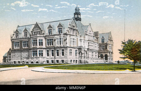 Fairhaven High School. New Bedford.  1915 Stock Photo