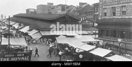 Old Lexington Market. Baltimore. 1920 Stock Photo