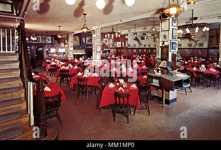 Old Original Bookbinders Restaurant. Philadelphia. 1970 Stock Photo