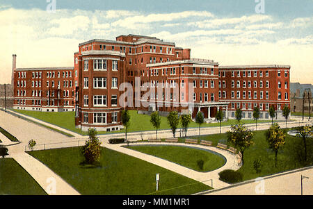 New Western Pennsylvania Hospital Pittsburgh 1914 Stock Photo Alamy   New Western Pennsylvania Hospital Pittsburgh 1916 Mm1mr1 