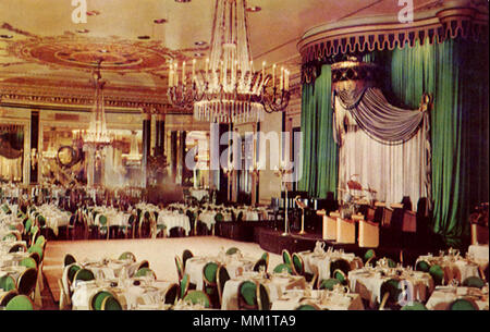 Empire Room At Palmer House Chicago 1925 Stock Photo