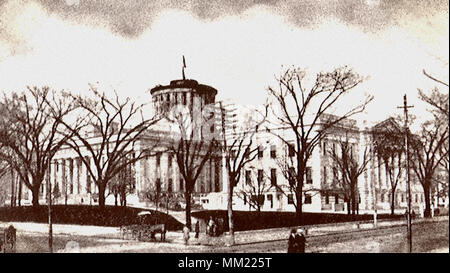 Ohio State Capitol Building. Columbus. 1915 Stock Photo