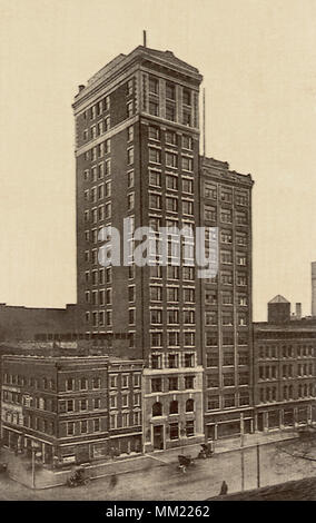 Capitol Savings and Trust Building. Columbus. 1910 Stock Photo