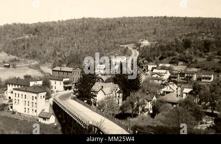 View of U. S. Route 50. Gormania. 1930 Stock Photo