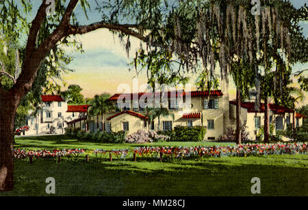 Rollins College Dormitories. Winter Park. 1953 Stock Photo