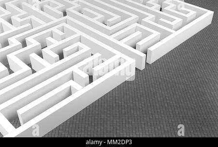 Maze background, complex problem solving concept Stock Photo - Alamy
