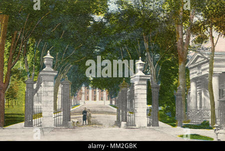 Utica State Hospital. Utica. 1910 Stock Photo