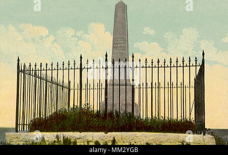 The Ogden Monument at Fort Riley, Kansas, built in 1890, commemorates ...