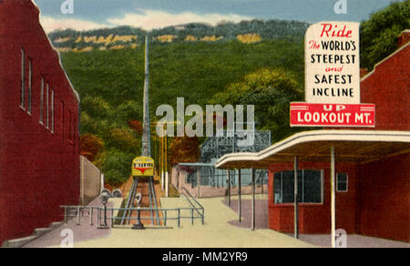 Lookout Mountain. Chattanooga. 1958 Stock Photo