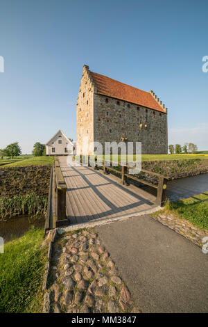 Glimmingehus medieval stronghold. Skillinge, Osterlen, Sweden. Stock Photo