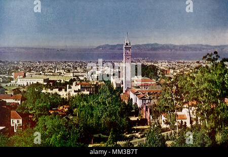 University of California Campus. Berkeley. 1965 Stock Photo