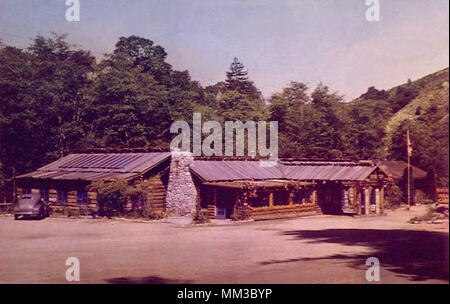 River Inn. On the Big Sur River. Big Sur. 1965 Stock Photo