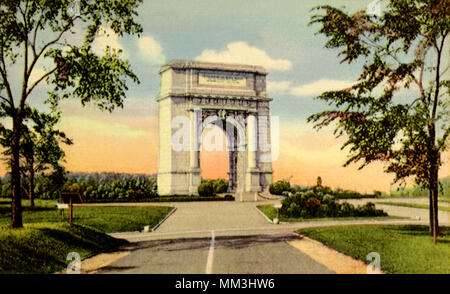 National Memorial Arch. Valley Forge. 1945 Stock Photo