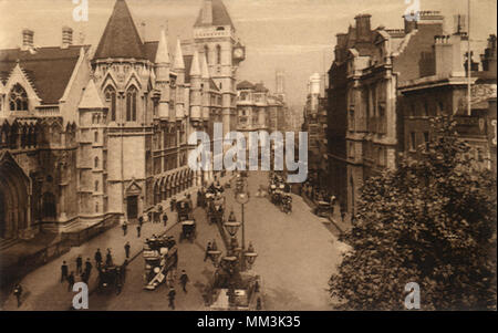 FLEET STREET, London, about 1910 Stock Photo - Alamy