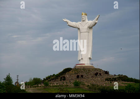 Pomnik Chrystusa Krola (Monument of Christ the King) in Swiebodzin, Poland. May 2nd 2018, is the tallest Jesus Christ statue in the world  © Wojciech  Stock Photo