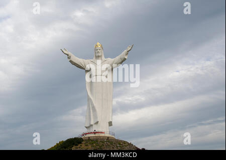 Pomnik Chrystusa Krola (Monument of Christ the King) in Swiebodzin, Poland. May 2nd 2018, is the tallest Jesus Christ statue in the world  © Wojciech  Stock Photo