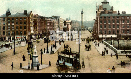 Sackville Street. Dublin. 1903 Stock Photo