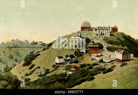 Lick Observatory. Mount Hamilton. 1910 Stock Photo