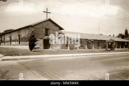 Mission San Francisco de Solano. Sonoma. 1935 Stock Photo