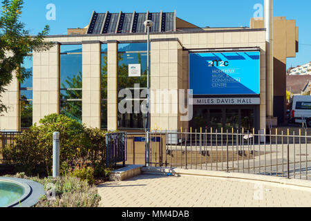 Montreux, Switzerland - October 18, 2017: Montreux Convention Centre - home of famous Jazz festival Stock Photo