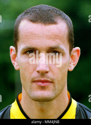 Football: Dortmund Germany 10.7.2001, Team portraits of ...