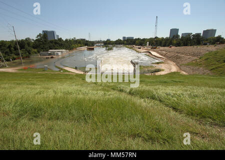 Addicks Dam is a flood control structure in Houston, Texas, operated by ...