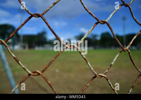 Metal Fence Stock Photo