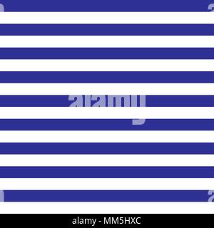 Seamless blue and white stripes, marine theme texture. Stock Vector