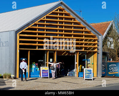 Visitor centre for Adnams Brewery, Southwold, Suffolk, England UK Stock Photo