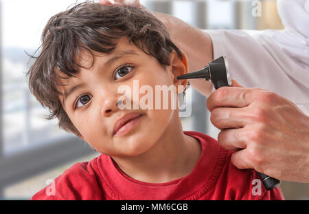 ENT, CHILD Stock Photo