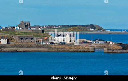 BANFF TOWN ABERDEENSHIRE SCOTLAND THE HARBOUR AREA Stock Photo