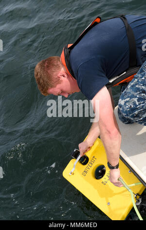 On September 12, 2017, a remotely operated vehicle was deployed to ...