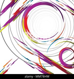 Modern header design. Colorful vector backdrop with room for your text. Stock Vector
