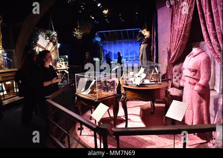 Milan, Italy. 10th May 2018. Pre press of the exhibition The Harry Potter Exhibition (Duilio Piaggesi, Milan - 2018-05-10) ps the photo can be used respecting the context in which it was taken, and without the defamatory intent of the decoration of the people represented Credit: Independent Photo Agency Srl/Alamy Live News Stock Photo