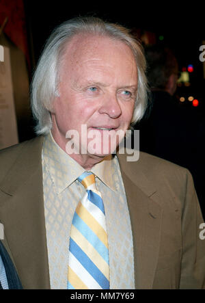 Anthony Hopkins posing at the premiere of Gosford Park at the Academy of Motion Picture Arts and Science in Los Angeles. December 7, 2001. HopkinsAnthony05.jpgHopkinsAnthony05 Red Carpet Event, Vertical, USA, Film Industry, Celebrities,  Photography, Bestof, Arts Culture and Entertainment, Topix Celebrities fashion /  Vertical, Best of, Event in Hollywood Life - California,  Red Carpet and backstage, USA, Film Industry, Celebrities,  movie celebrities, TV celebrities, Music celebrities, Photography, Bestof, Arts Culture and Entertainment,  Topix, headshot, vertical, one person,, from the year  Stock Photo