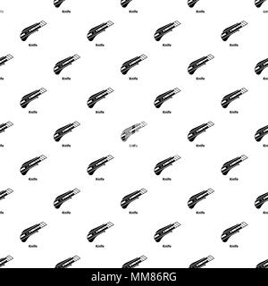 Knife pattern vector seamless Stock Vector