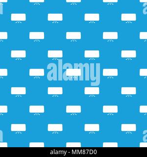 Conditioner pattern vector seamless blue Stock Vector