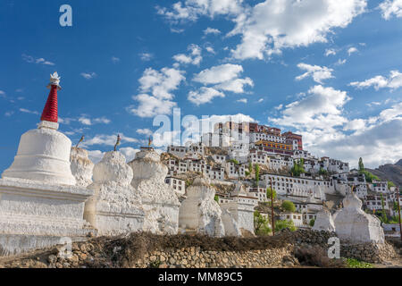 Thiksey Monastery in Ladakh, India. Stock Photo