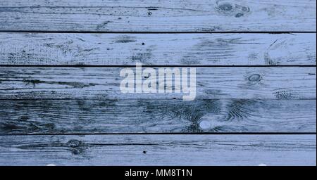 Wood texture background, blue wood planks. Grunge wood wall pattern. Stock Photo