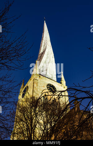 Chesterfield's famous Crooked Spire